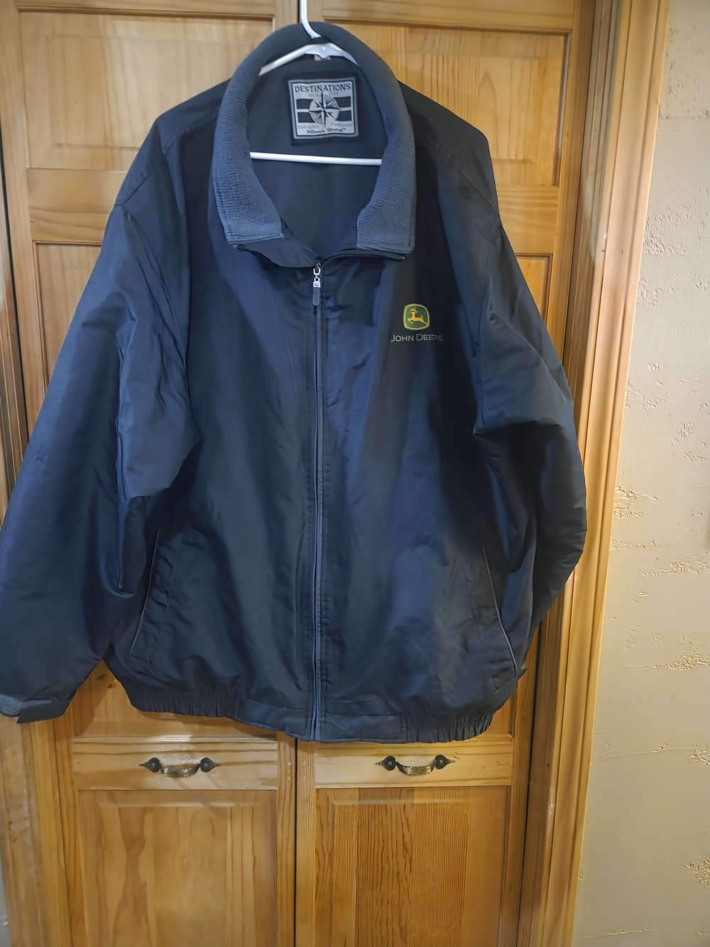 John Deere Men's Black Work Jacket